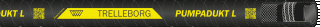 Schlauch Pumpadukt-L schwarzer Gummischlauch mit gelber Kennzeichnung EN1761