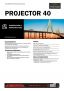Katalogseite Projector 40